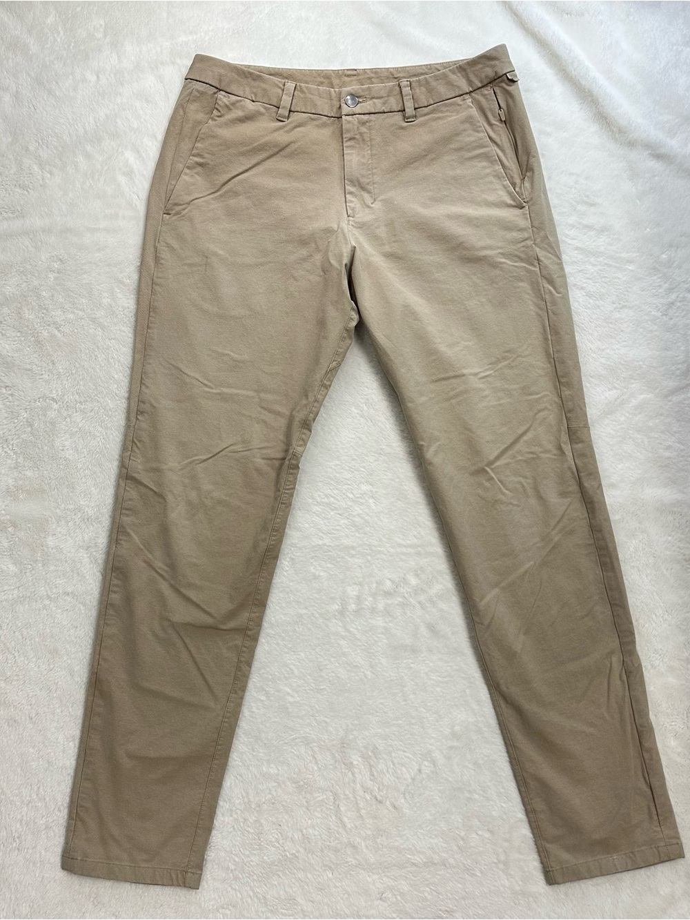 Lululemon Commission Pant Slim 34" Earth Dye Sand 33
